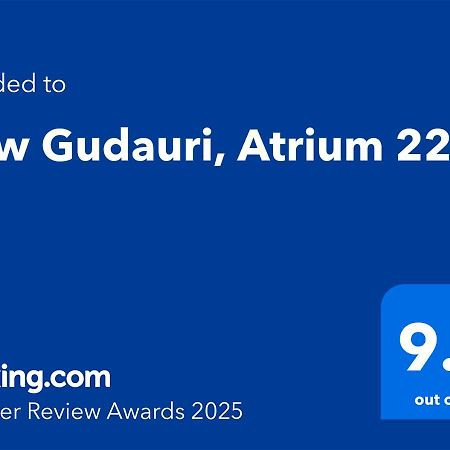 Апартаменты New Gudauri, Atrium 228 Экстерьер фото